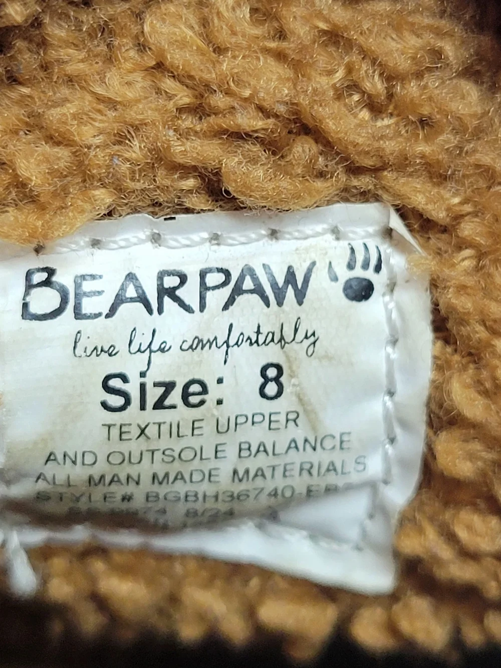 BearPaw booties brown